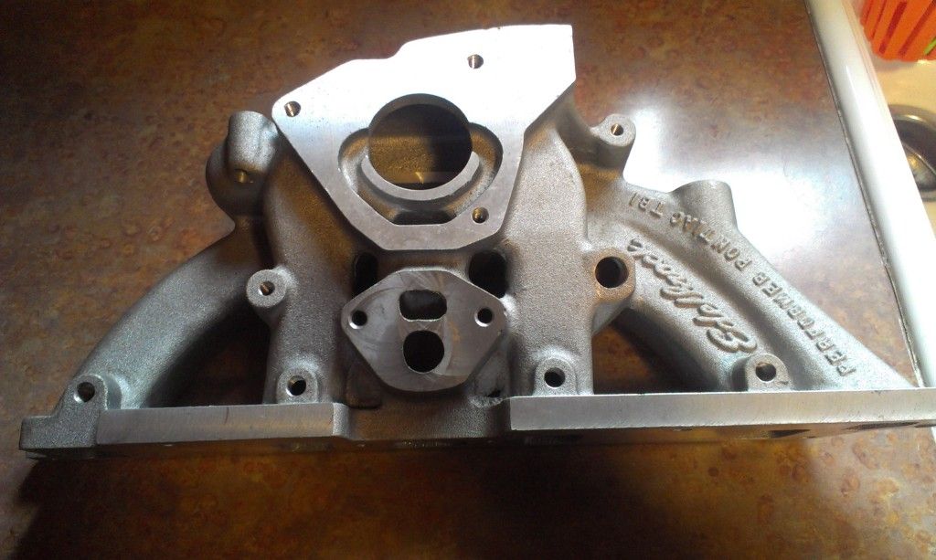 Iron Duke performance... NOS Edelbrock Performer Pontiac TBI intake